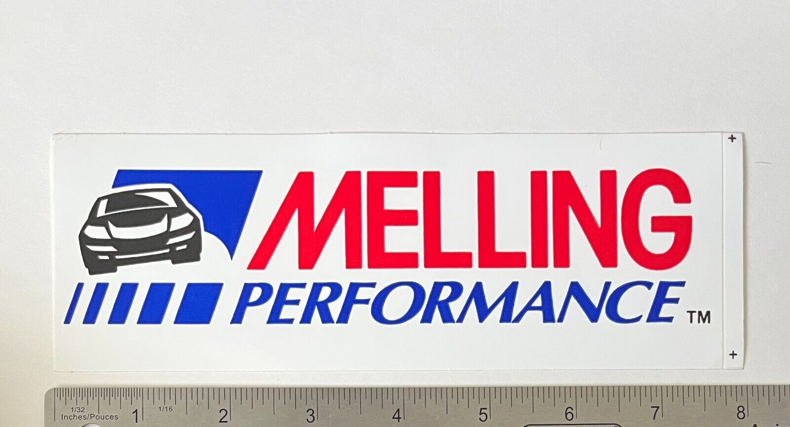 Melling Engine Parts - Vintage Automotive Sticker-  7-3/4\