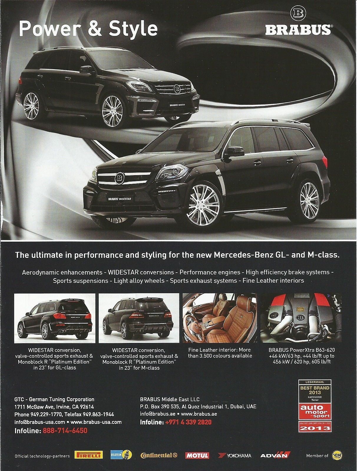 BRABUS Power & Style - 2013  Print Ad