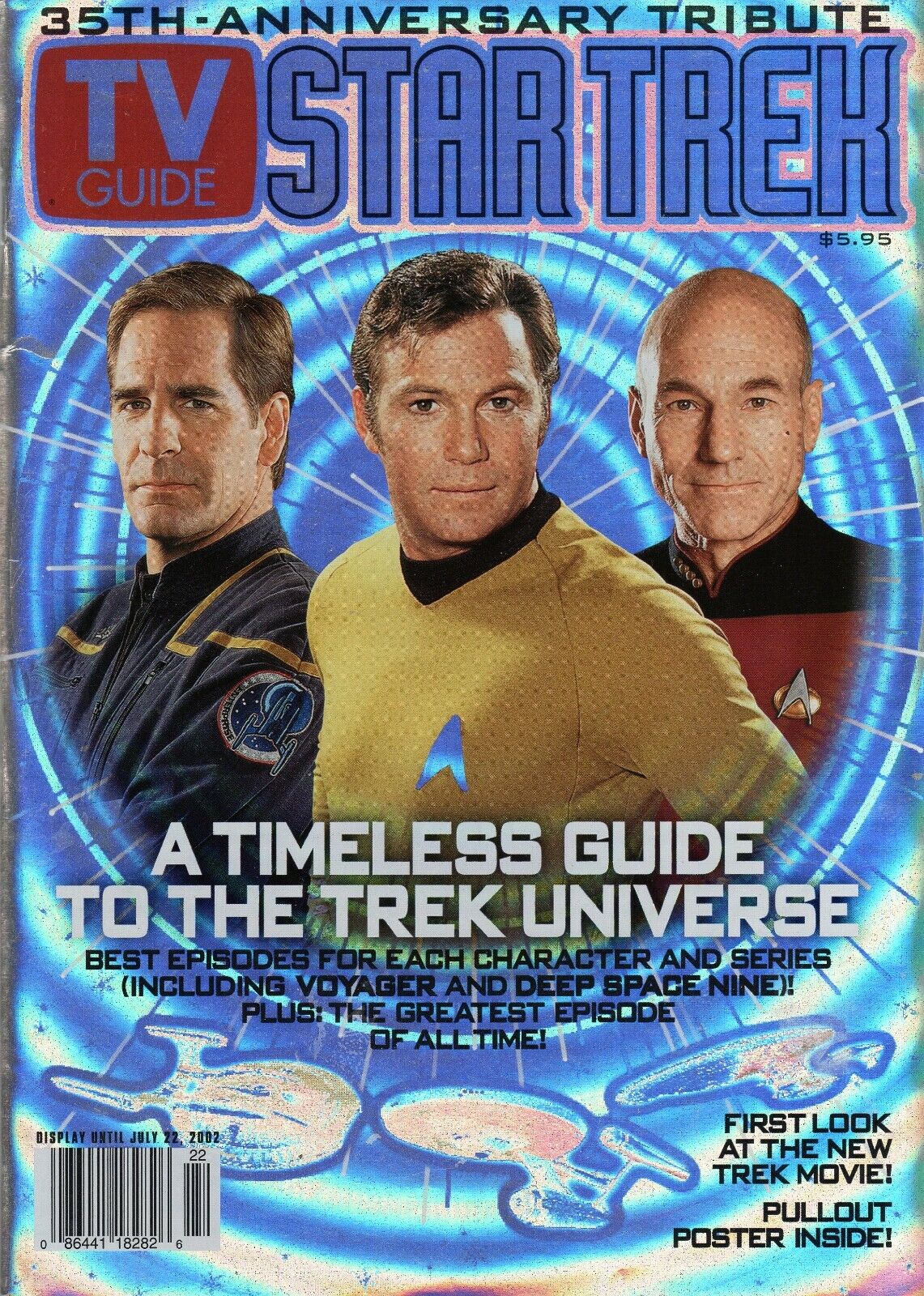 SPACE  (2002): STAR TREK 35th Anniversary (TV Guide Magazine