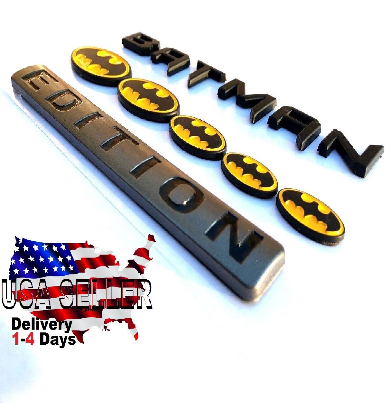 new* BATMAN FAMILY EDITION HIGH QUALITY DECAL Emblem CAR TRUCK bike SUV logo