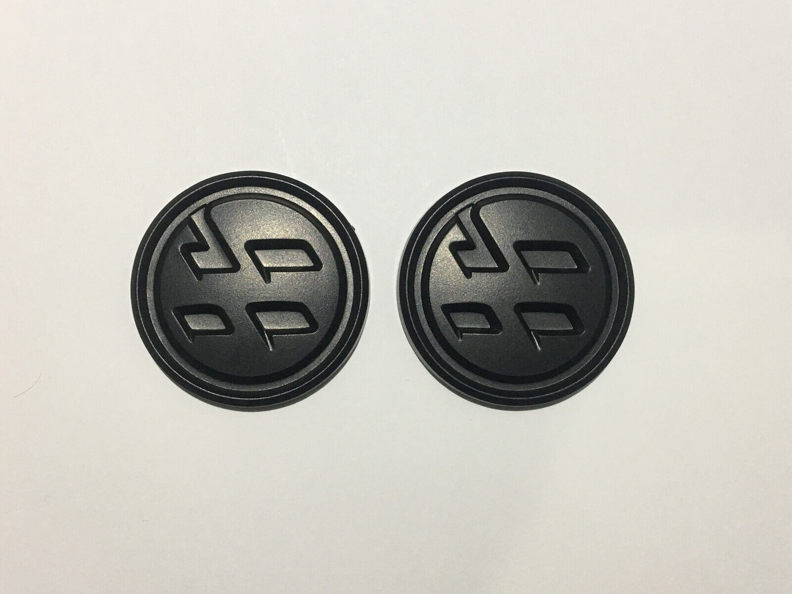 OEM Style Matte Black Side Emblem Badge Sticker Set for Toyota 86 2017 ~ 2020