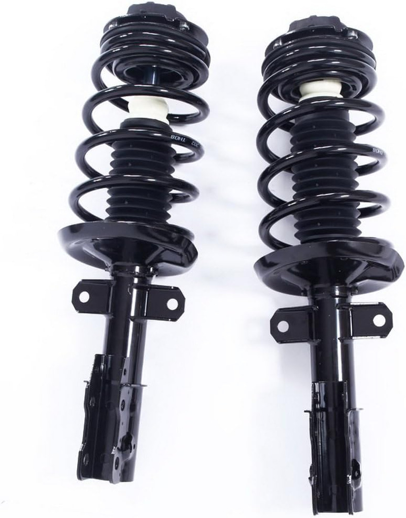 Front Pair 2 Pieces Complete Struts Assembly Shock Coil Spring Assembly Kit for 