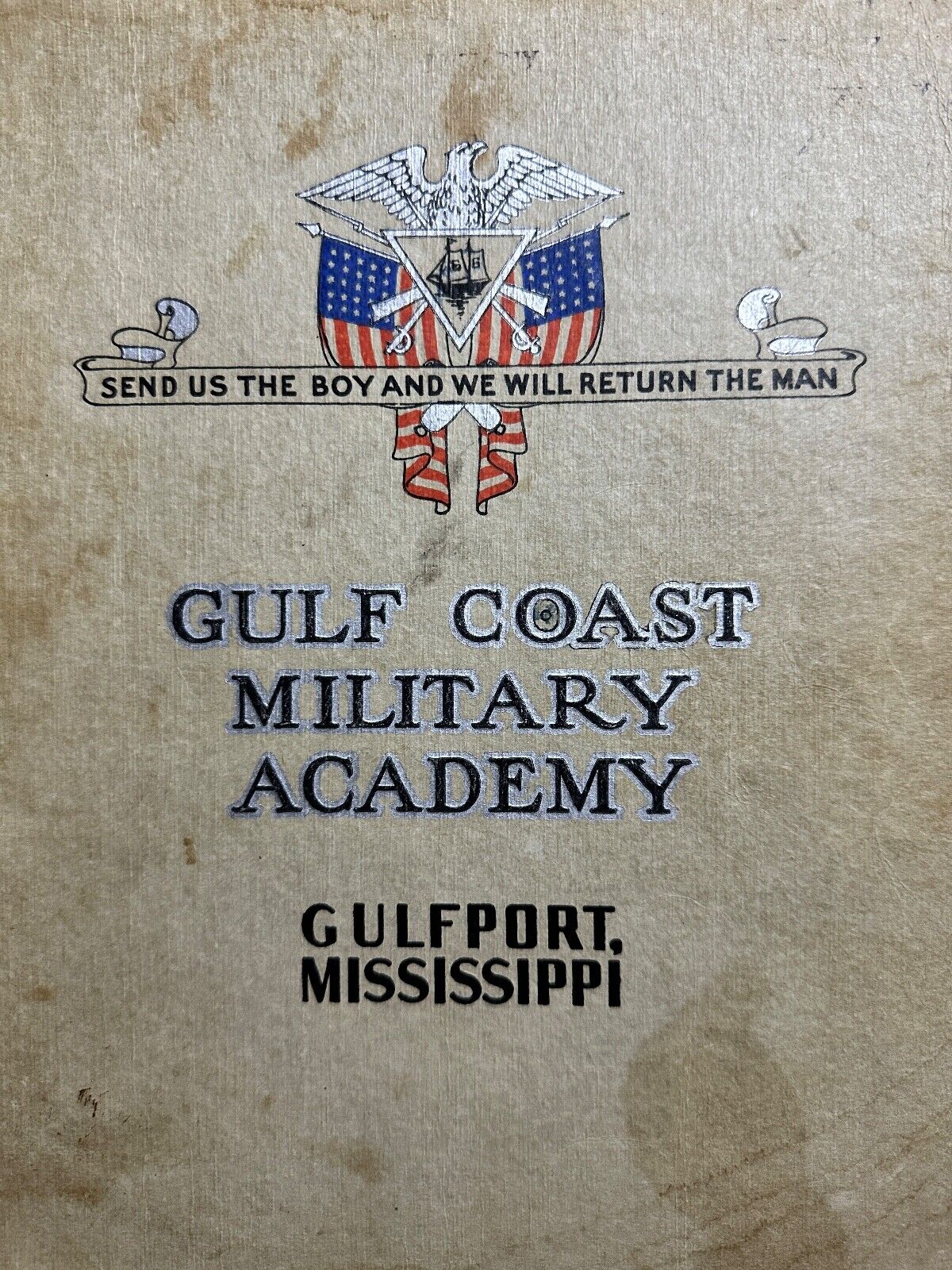 Gulf Coast Military Academy, Gulfport, MS Bulletin Catalog (1934-35) - In Tact