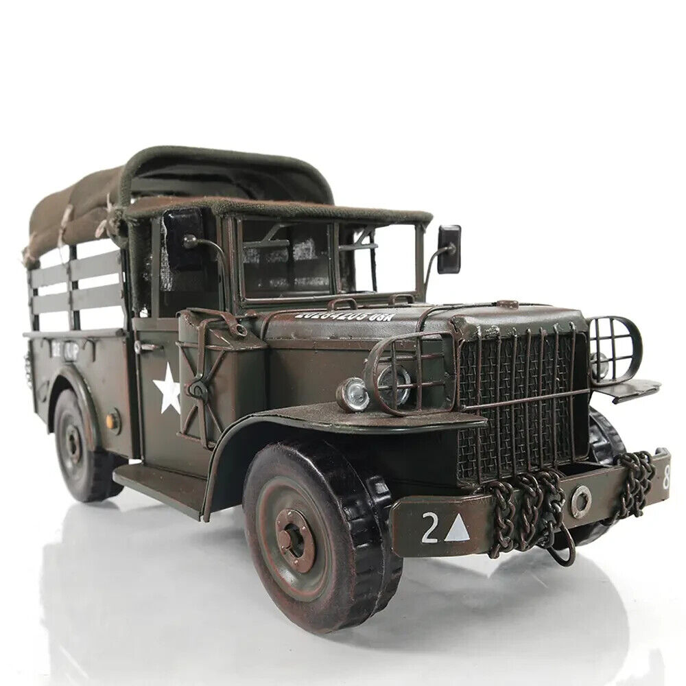 Vintage Dodge M42 Command | Military Command Truck Model W/ Decaled insignia