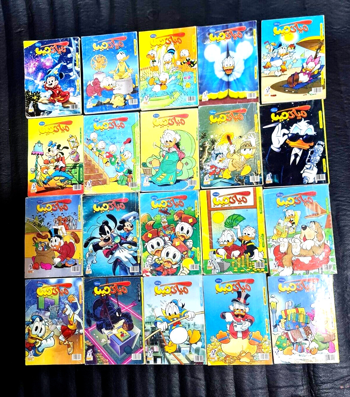 2013 - 2014 Lot 20 Mickey Mouse Pocket Original Arabic Comics ميكي جيب كومكس