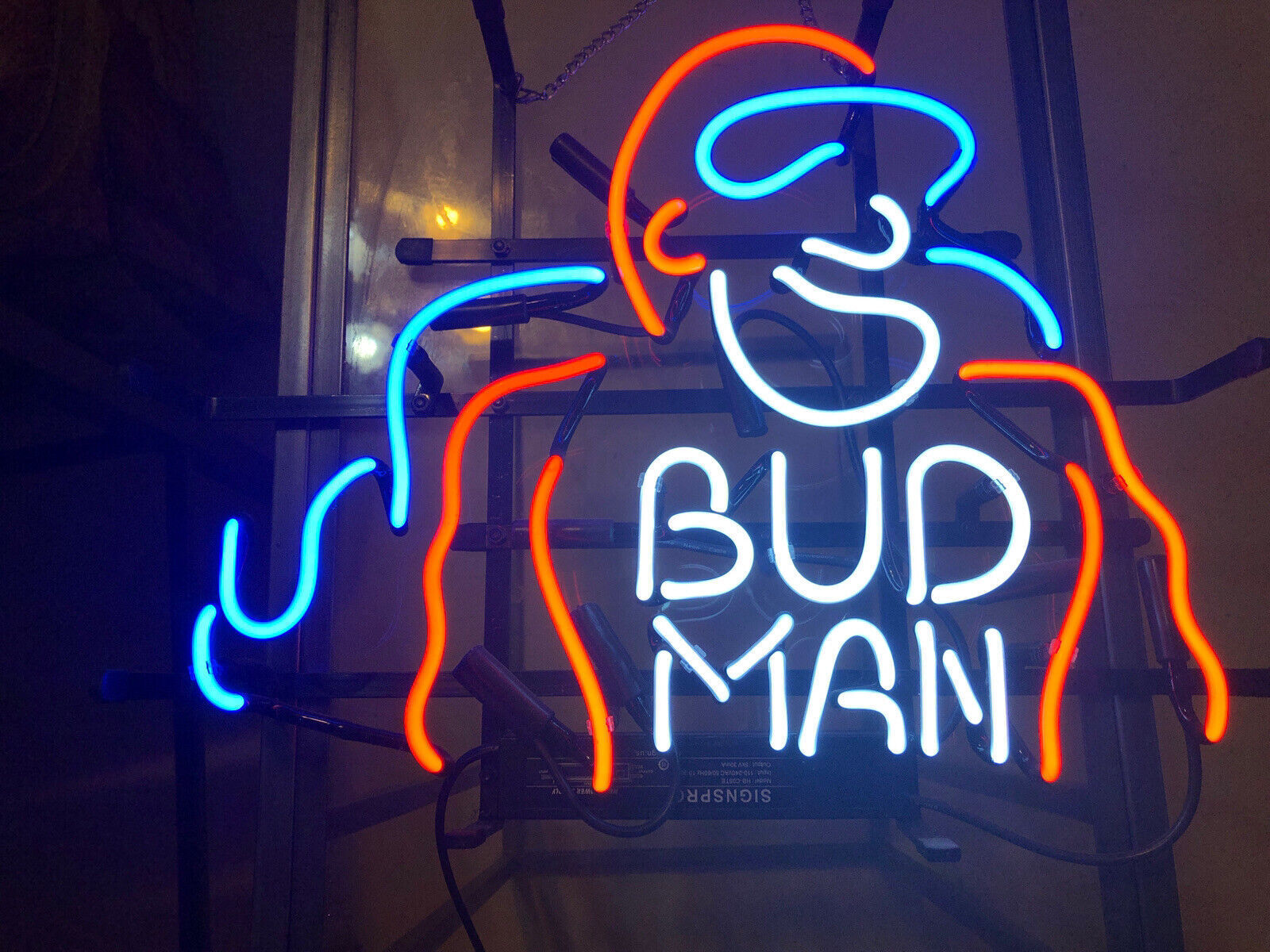 Bud Man Hero Beer Logo 20\