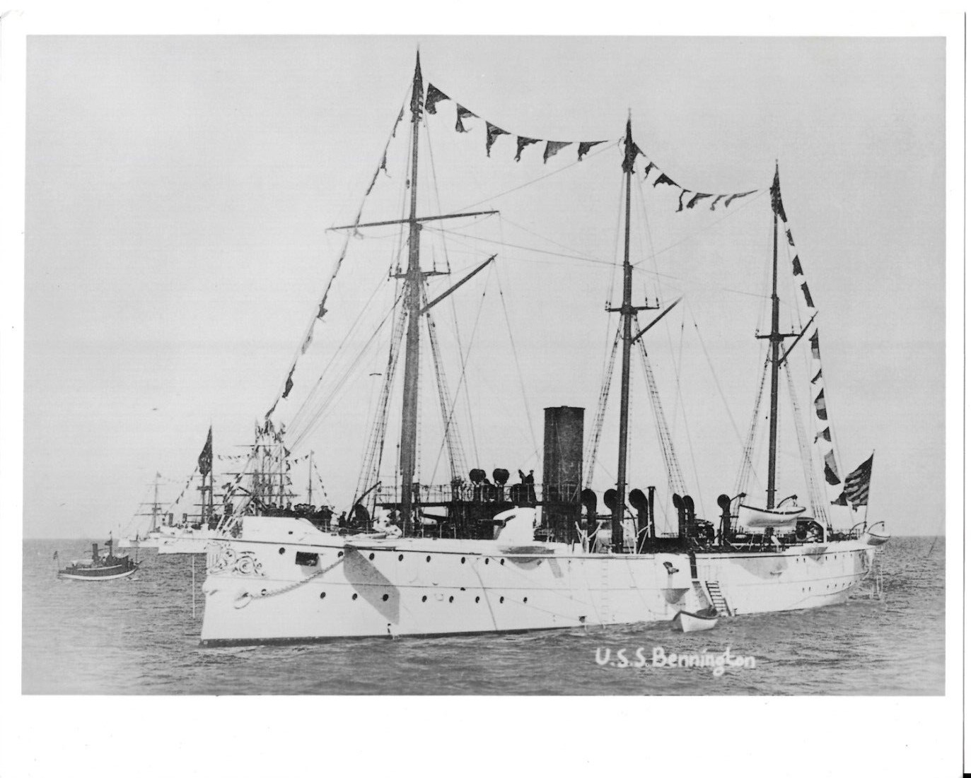 USS BENNINGTON (PG-4) 1891-1910 8\