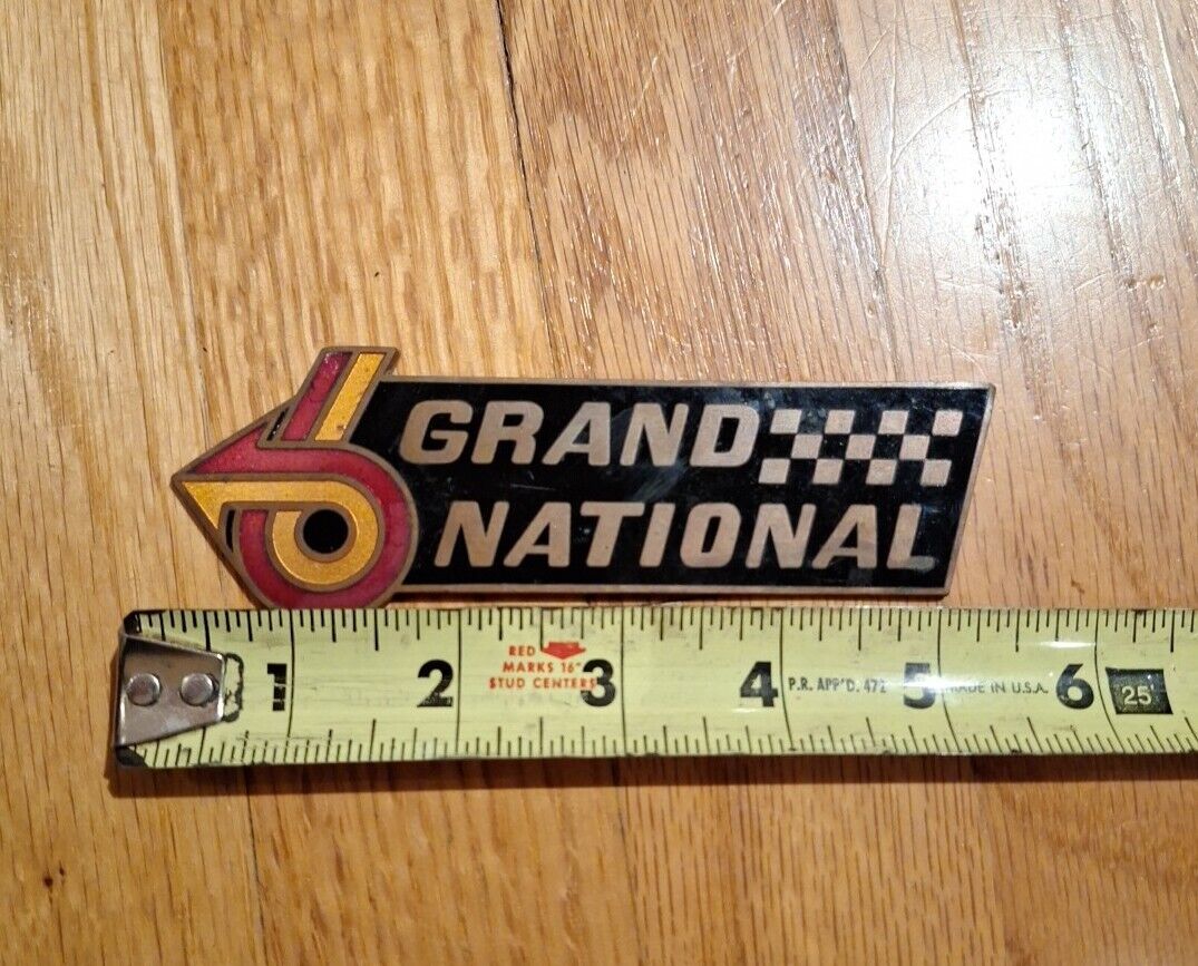 1986-1987 Buick Grand National Emblem Badge 