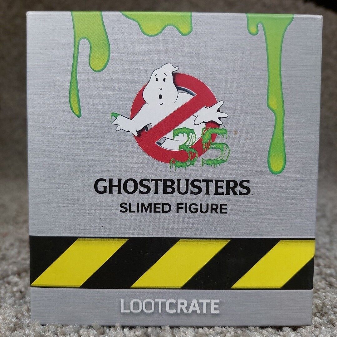 Ghostbusters 35th Anniversary Slimed Venkman Slimer Figure Lootcrate Exclusive