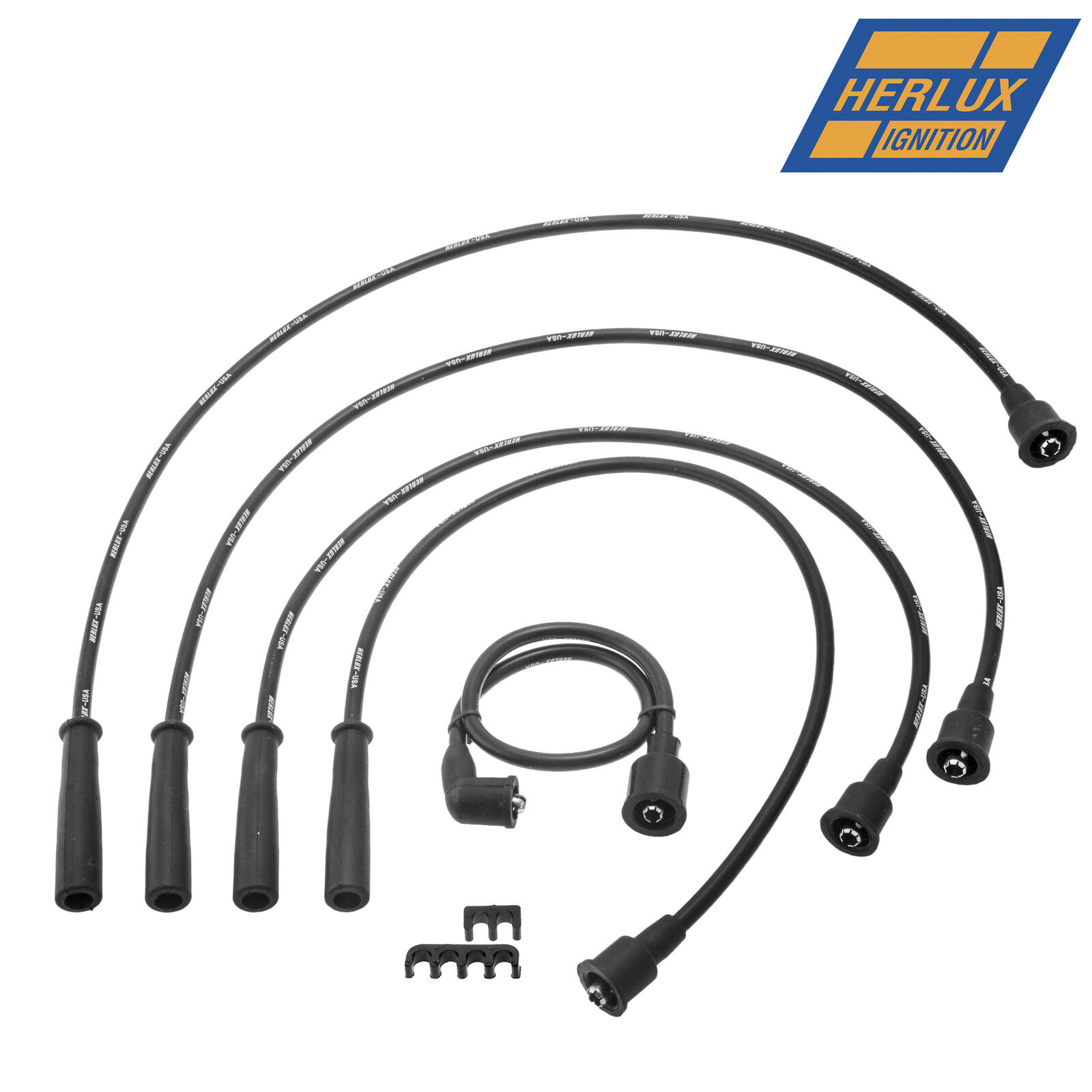 New Spark Plug Wire Set Herko Automotive WGM43 For Chevrolet Luv
