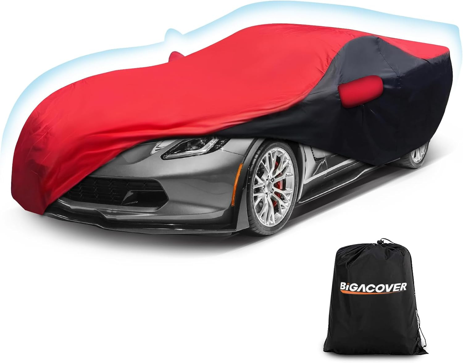 For C7 Corvette Car Cover All Weather Protection Waterproof Windproof for 2014-2