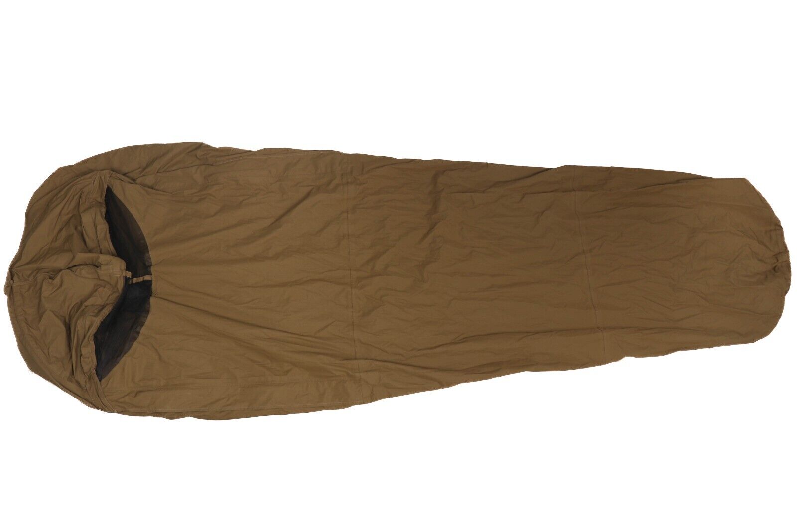 DAMAGED USMC Improved Bivy Cover Marine Corps Coyote Waterproof Sleeping Cover