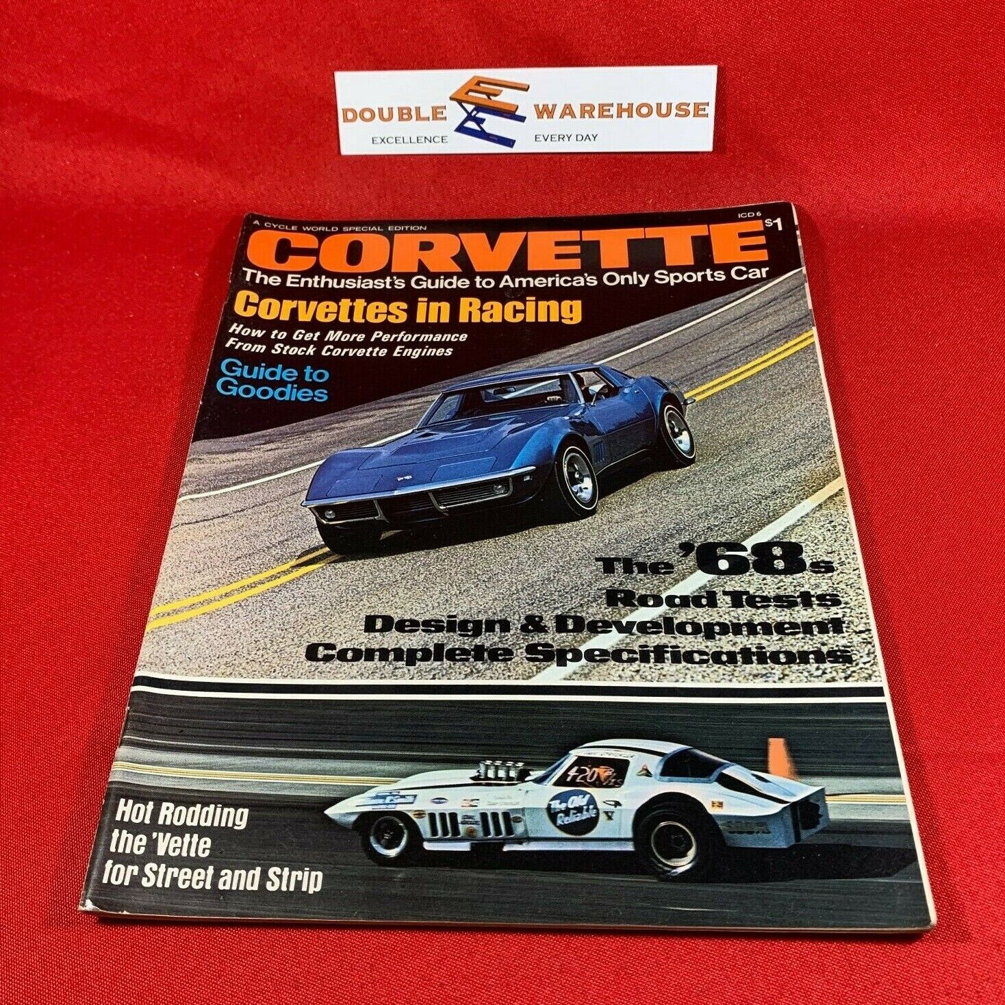 Vintage 1968 Corvette: A Cycle World Special Edition Magazine
