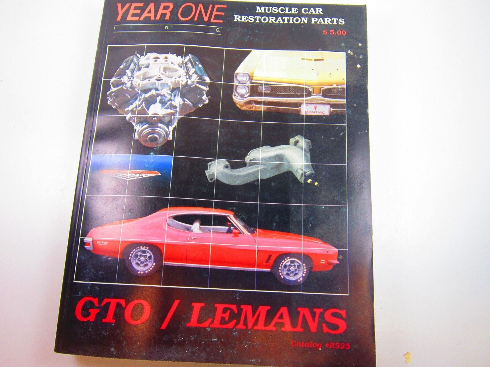 Year One 1964-72 GTO / LeMans Muscle Car Restoration Parts Catalog 1995