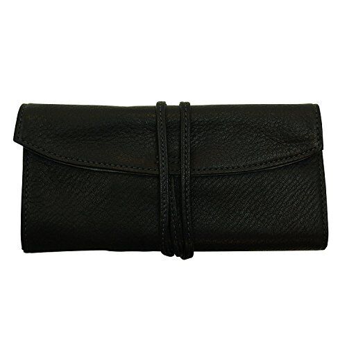 Pilot roll pen case Pensanburu PSR5-01-B black Leather (17 x 8.5 x 3 cm) NEW