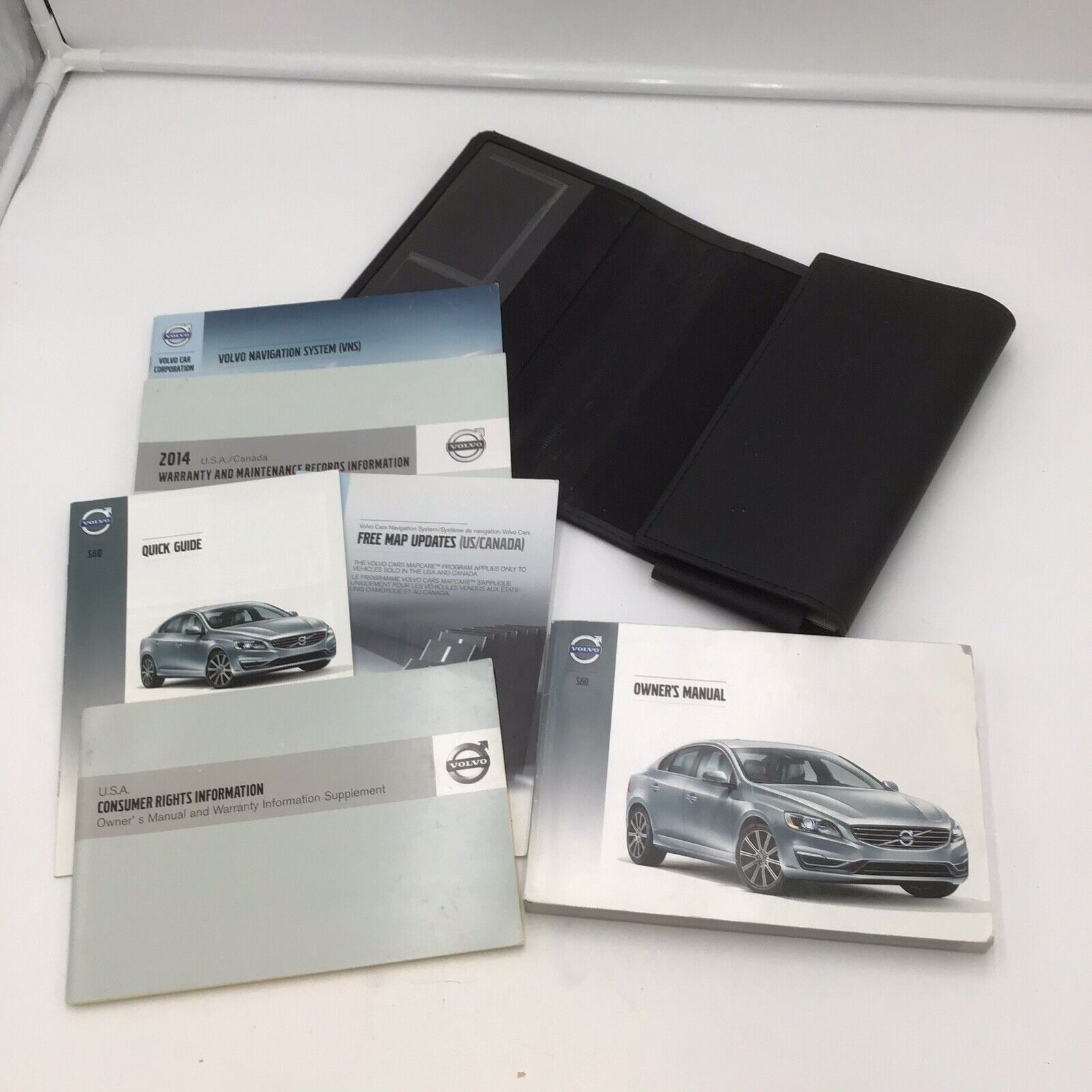 Year 2014 Volvo S60 Owners Manual With Case And Navigation Oem