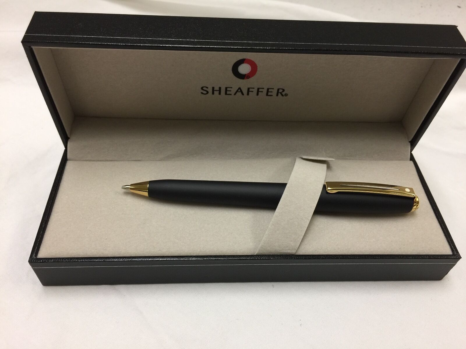 Sheaffer Prelude Matte Black w/22K Gold 0.7 Pencil 100% Authentic - USA Seller
