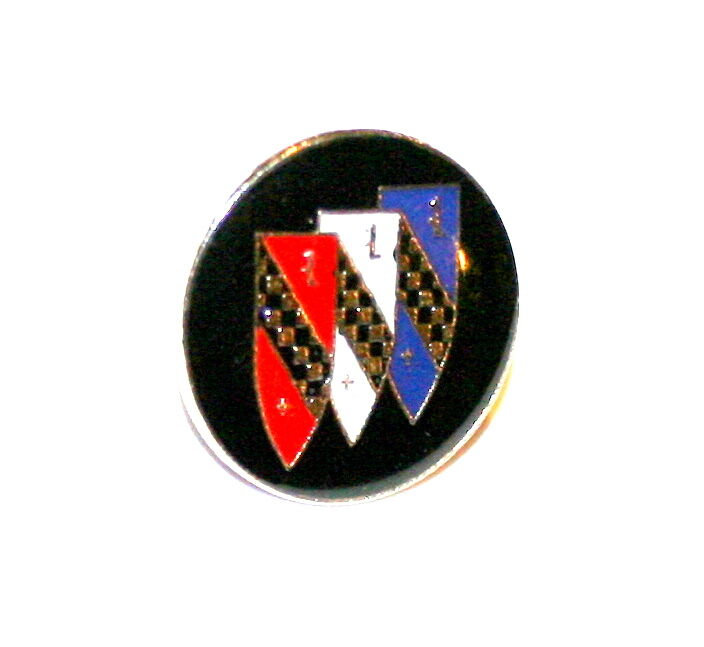 1980s Buick GM Crest Shield Logo Hood Button Emblem Badge Collectors Pin New
