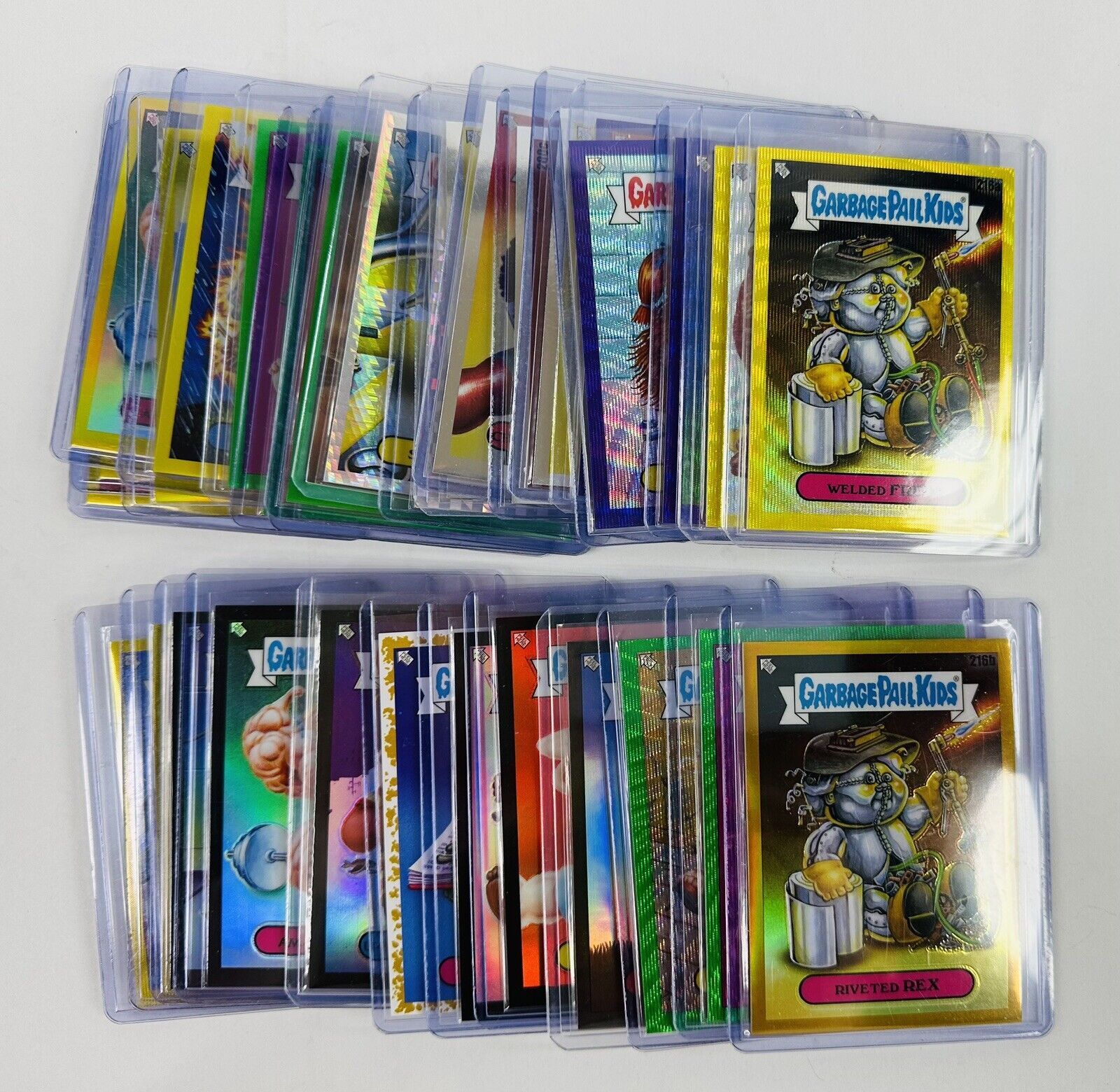 Lot Of 32 Garbage Pail Kids Chrome Series 4 & 5 Numbered Cards READ DESCRIPTION