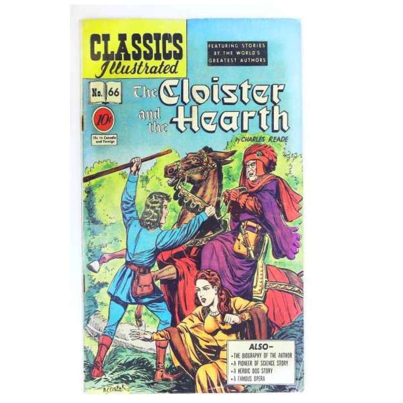 Classics Illustrated (1941 series) #66 HRN #67 in VG cond. Gilberton comics [a~