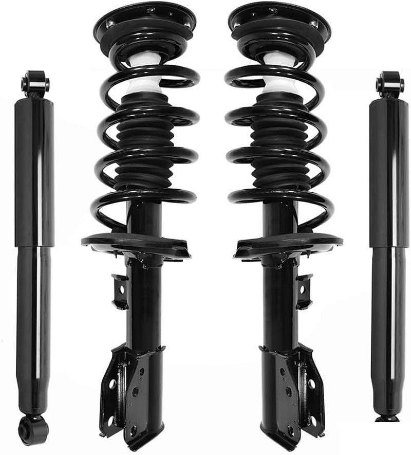 Front Quick  Assembly & Rear Shocks Absorbers for 2007-2009 Chevrolet Equinox (S