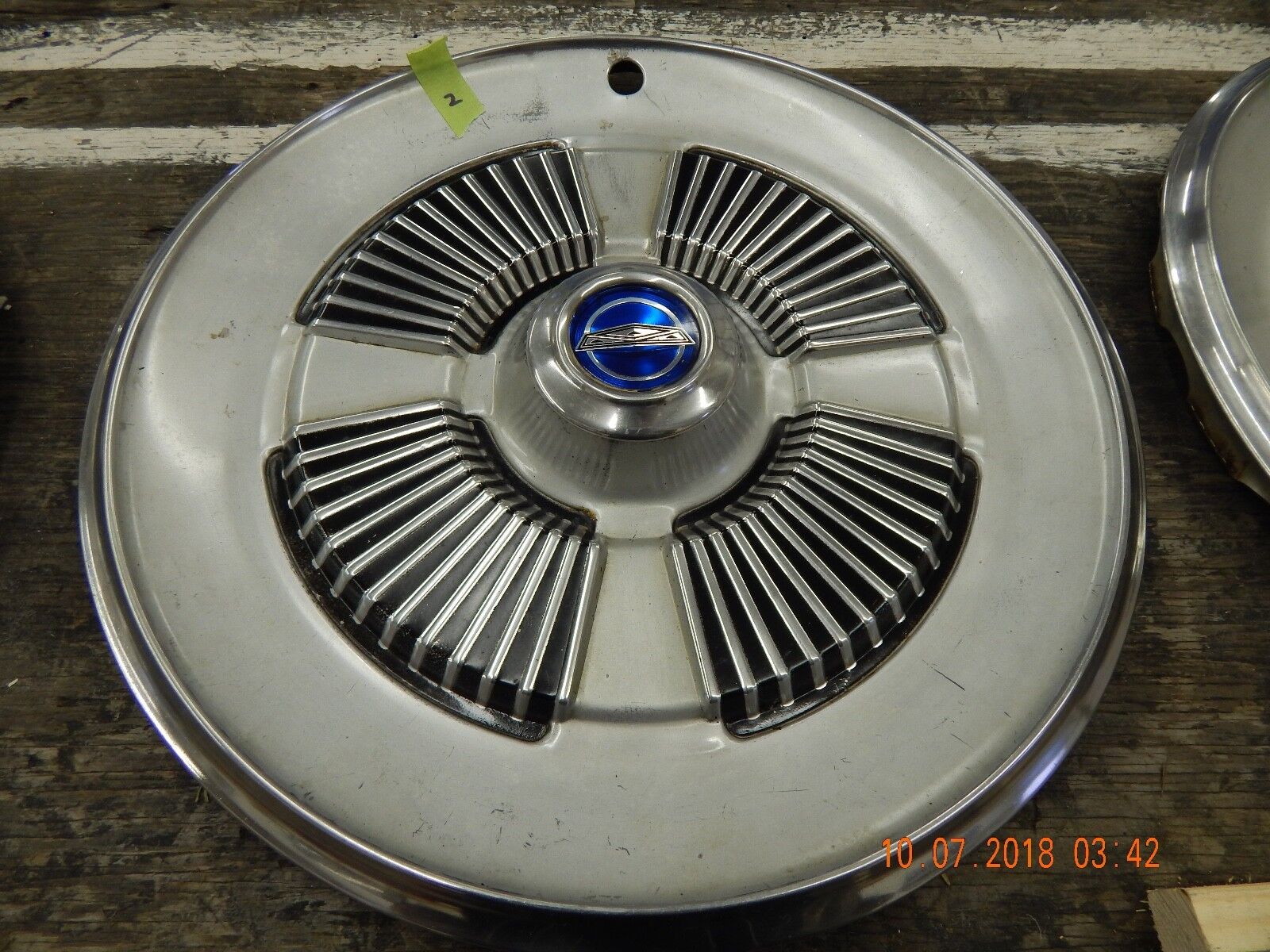 1965 Ford Galaxy hubcaps (4)