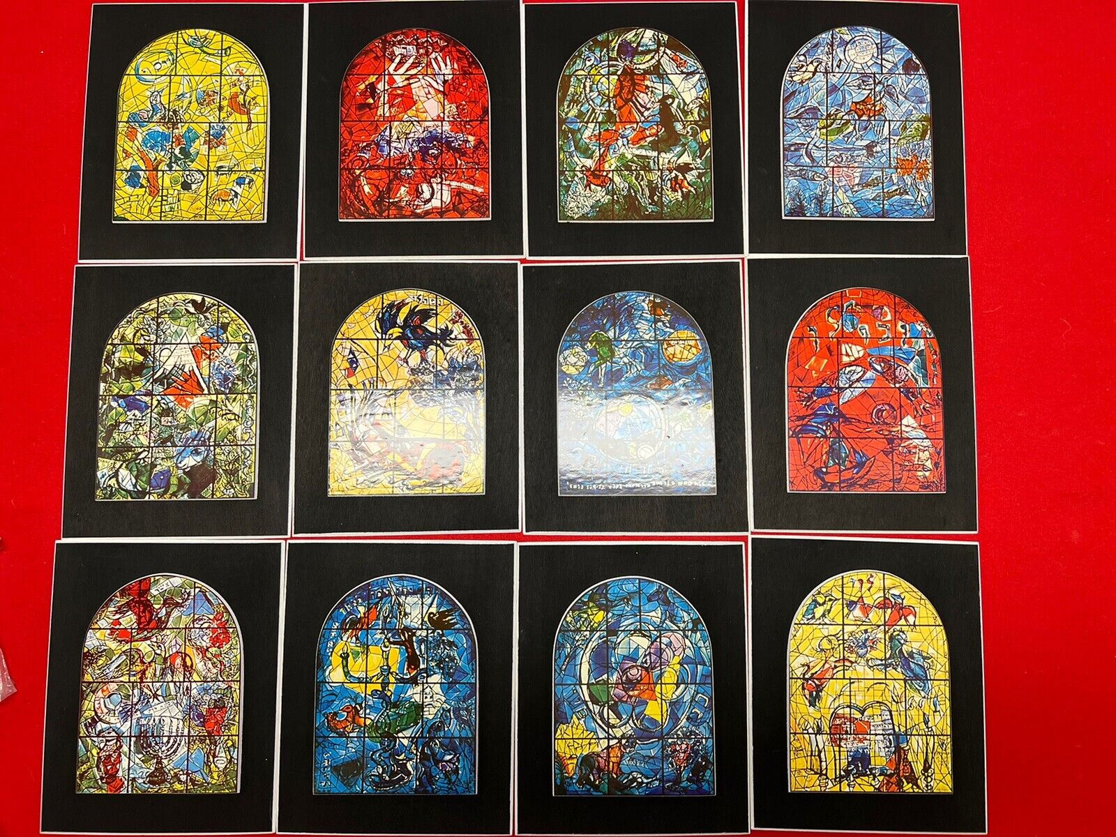 Chagall Windows 1970’s Complete Set