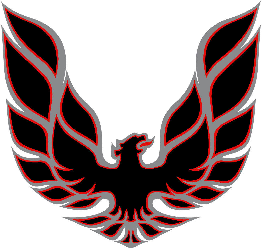 Trans Am Eagle Red Decal   ~  Vinyl Car Wall Sticker - Small to XLarge