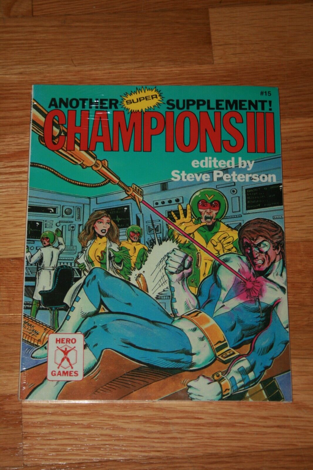 New Sealed Manga Another Super Supplement Champions III Hero Game Peterson #15