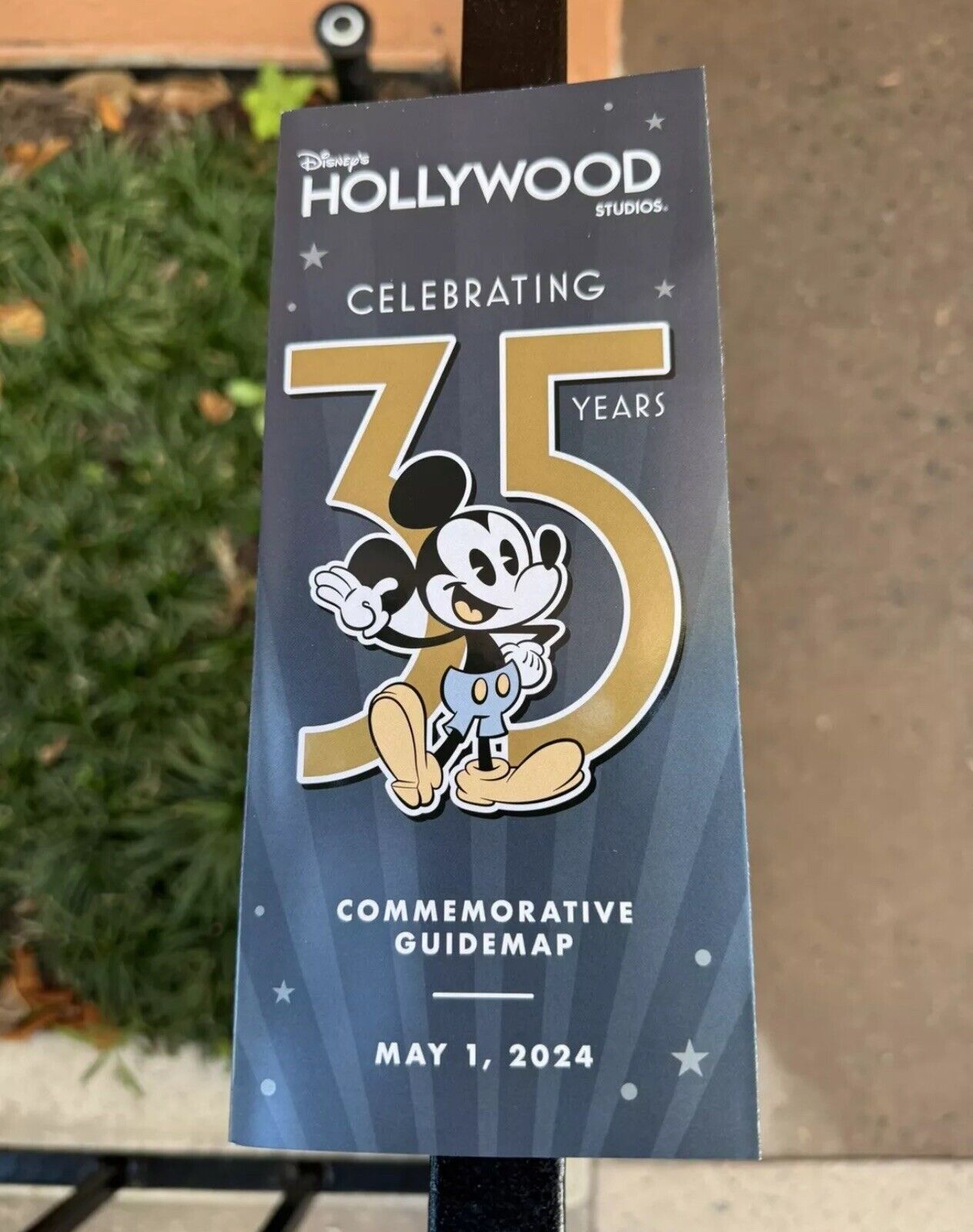 Hollywood Studios 35th Anniversary Park Map