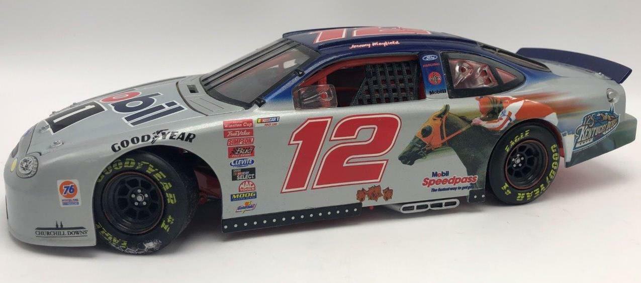 125th Kentucky Derby 1999 Stock 1:18 Ford Mayfield #12 NASCAR, In Original Box