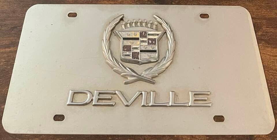Cadillac Deville Booster License Plate Coupe 1970 1971 1972 1973 1974 1975 1976