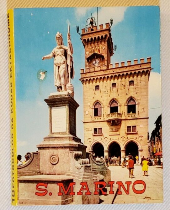 San Marino Souvenir Photo Book, Set of 18 4\