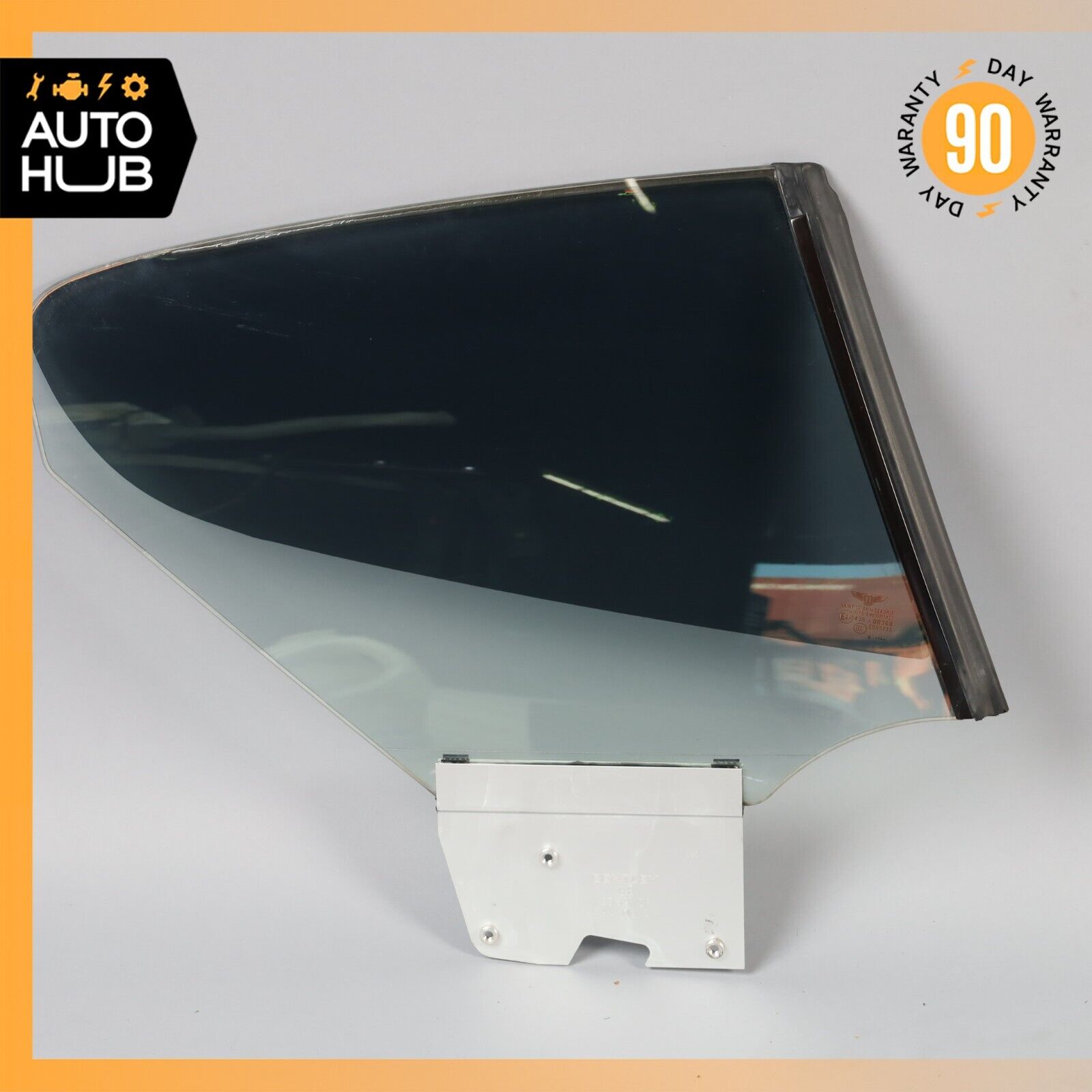 03-10 Bentley Continental GT Coupe Rear Right Side Quarter Window Glass OEM 92k