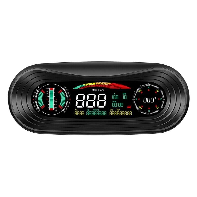Universal Car HUD for Head Up Display Digital Speedometer with Overspeed
