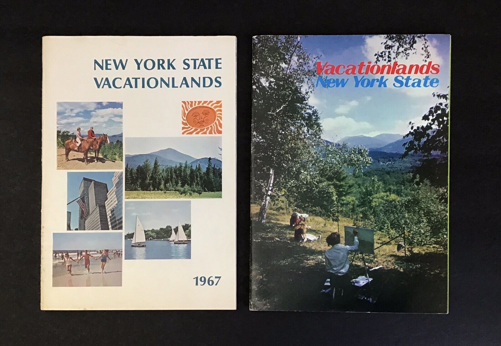 Vintage New York State Vacationlands Magazines 1967 & 1971 Travel Planner