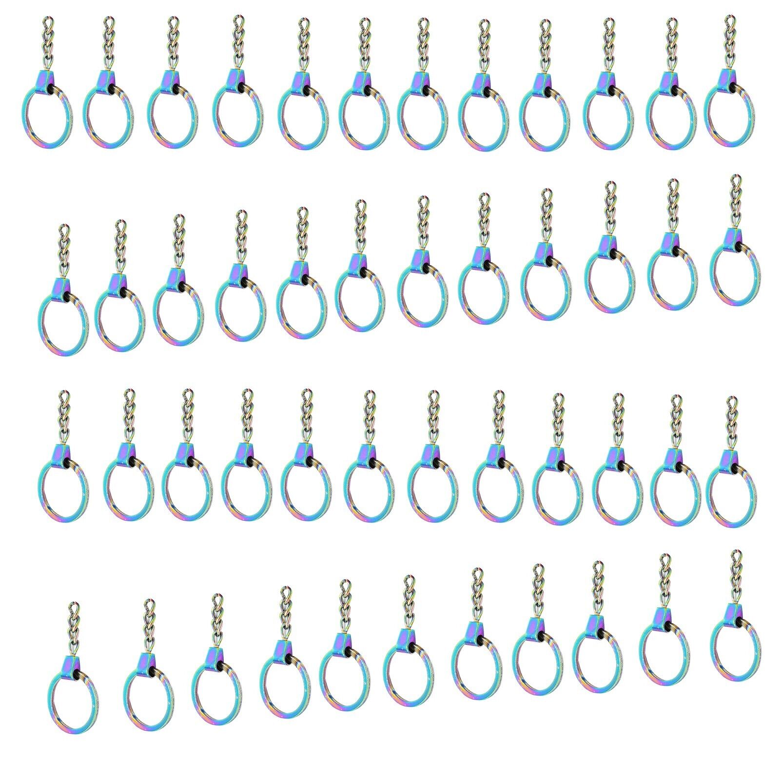 100 Pcs Key Chain Ring keychain DIY Wholesale Making Jewelry Keyrings Split ODM