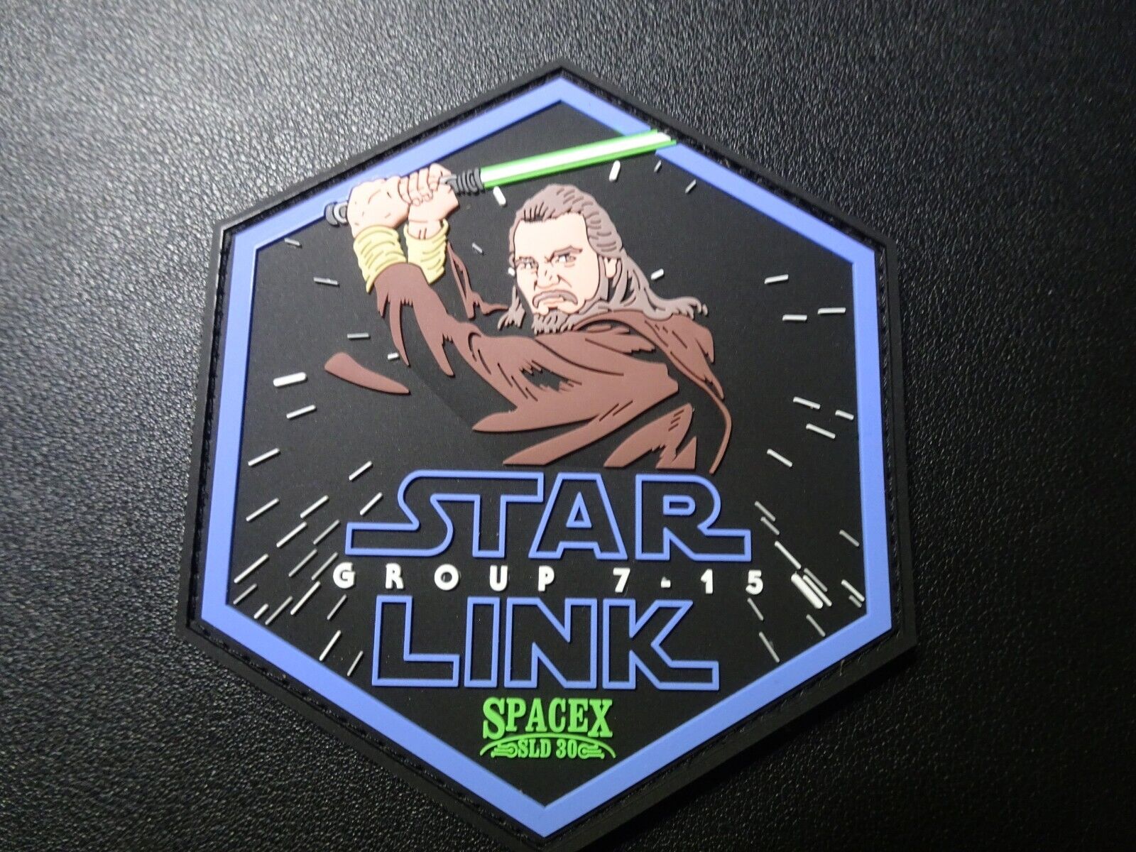VSFB Western Range QUI GON JINN STARLINK GROUP 7-15 SLD-30 SPACE-X Mission Patch
