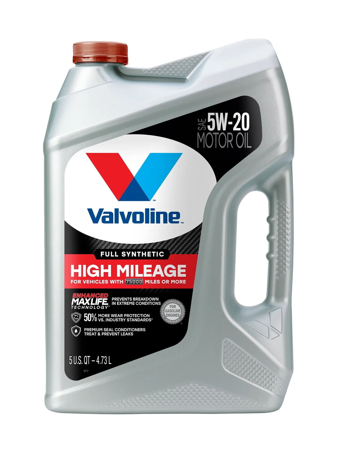 Valvoline Full Synthetic High Mileage with MaxLife Technology Motor Oil SAE5W-20