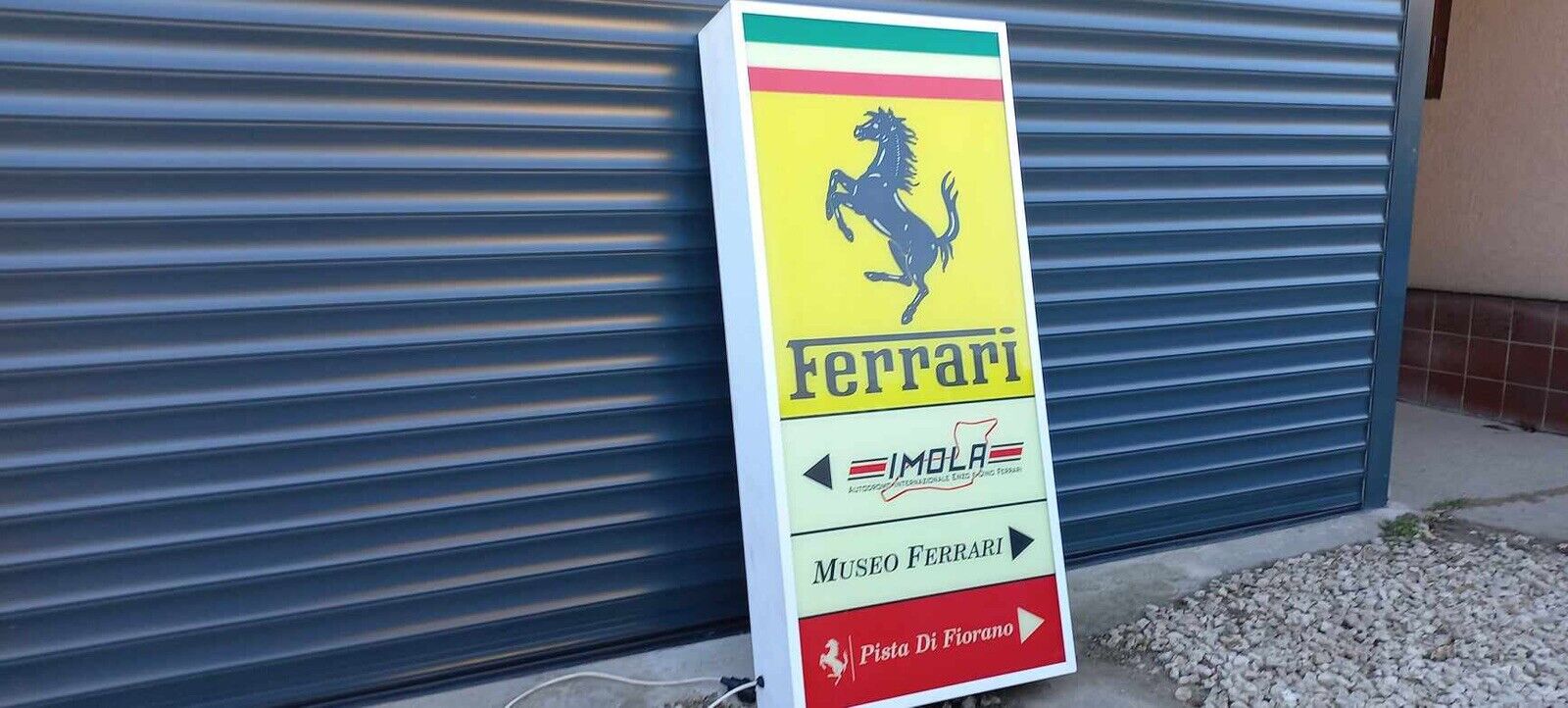 Ferrari Neon Sign Garage Memorabilia 