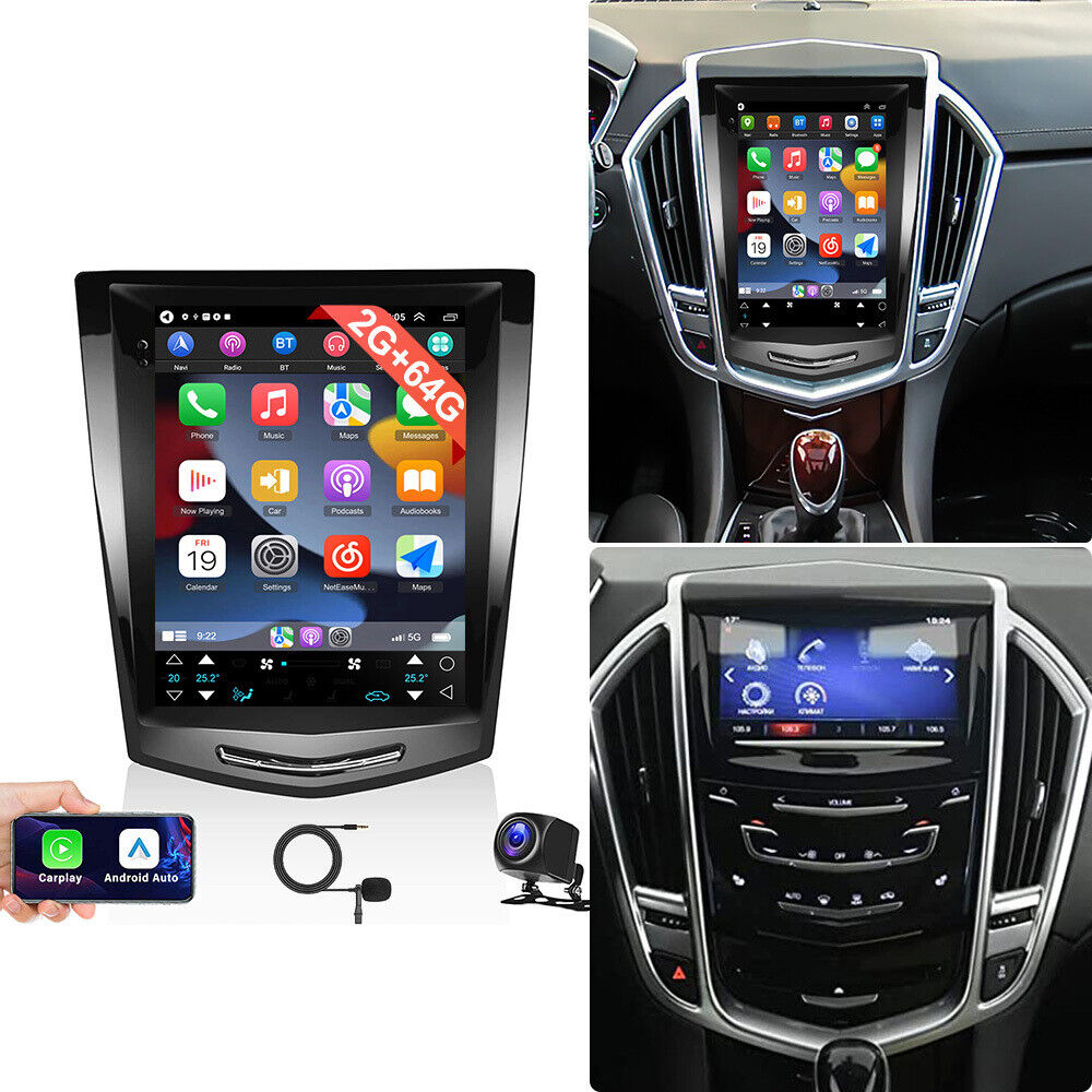 CarPlay Android 13.0 2G+64G For Cadillac ATS SRX XTS ATSL CTS Car Stereo Radio