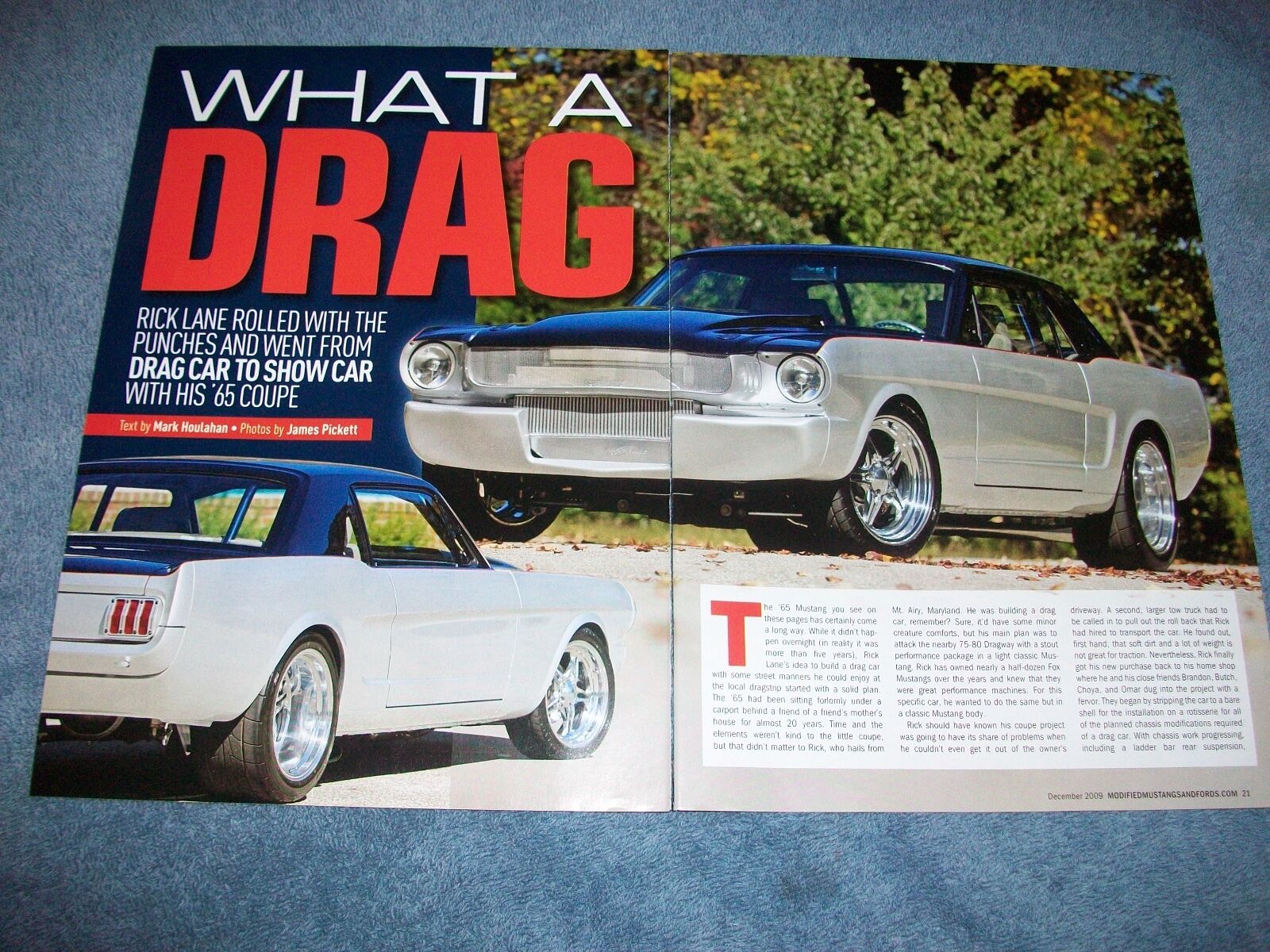 1965 Ford Mustang Coupe Pro Touring Article \
