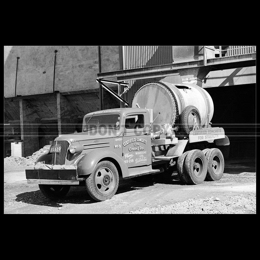 1937 CHEVROLET MODEL SB MIXER (CERTIFIED CONCRETE LTD) PHOTO A.000872