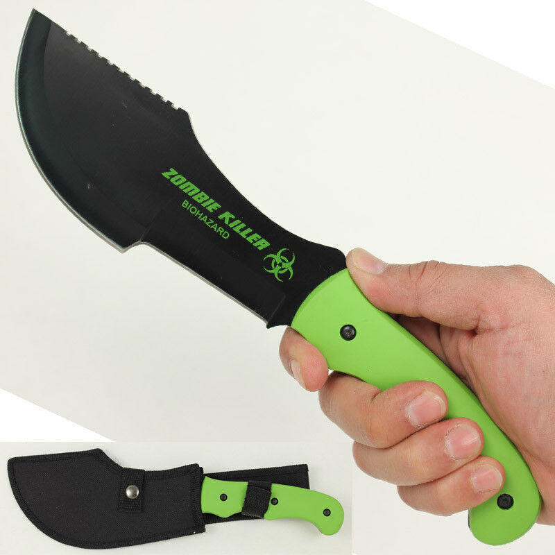 Biohazard ZOMBIE KILLER Tracker Blade T-3 Knife - Multi-Functional Survival Tool