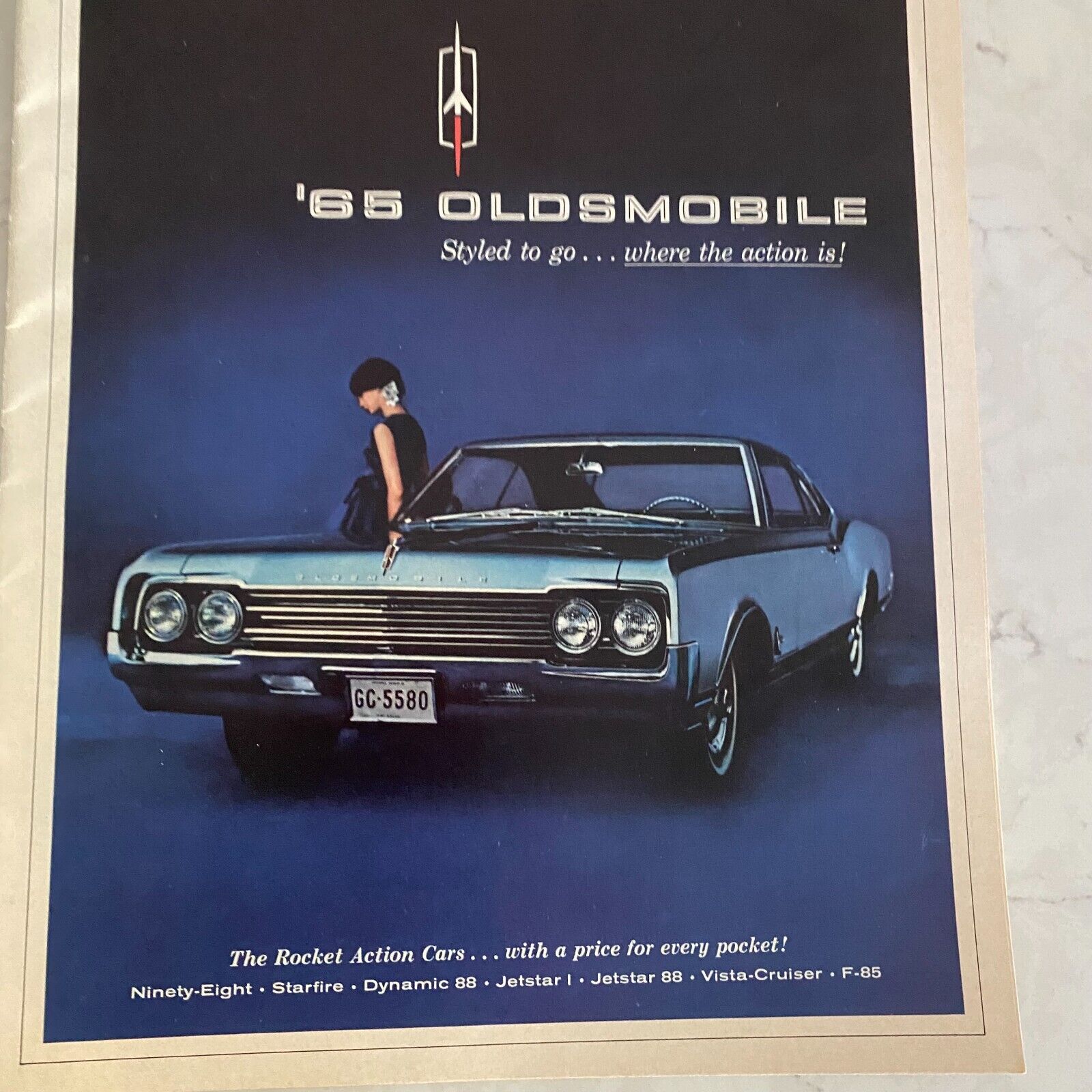 1965 Oldsmobile Ninety-Eight/Starfire/Dynamic 88/Jetstar 88/F-85 Sales Brochure