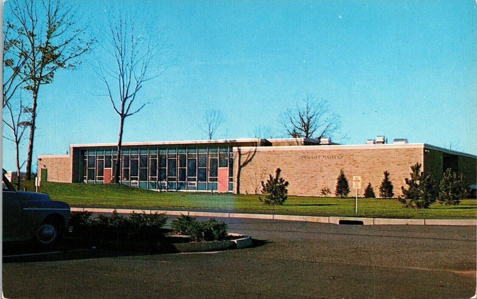 Front View Student Center Building Rhode Island College Campus Chrome Postcard