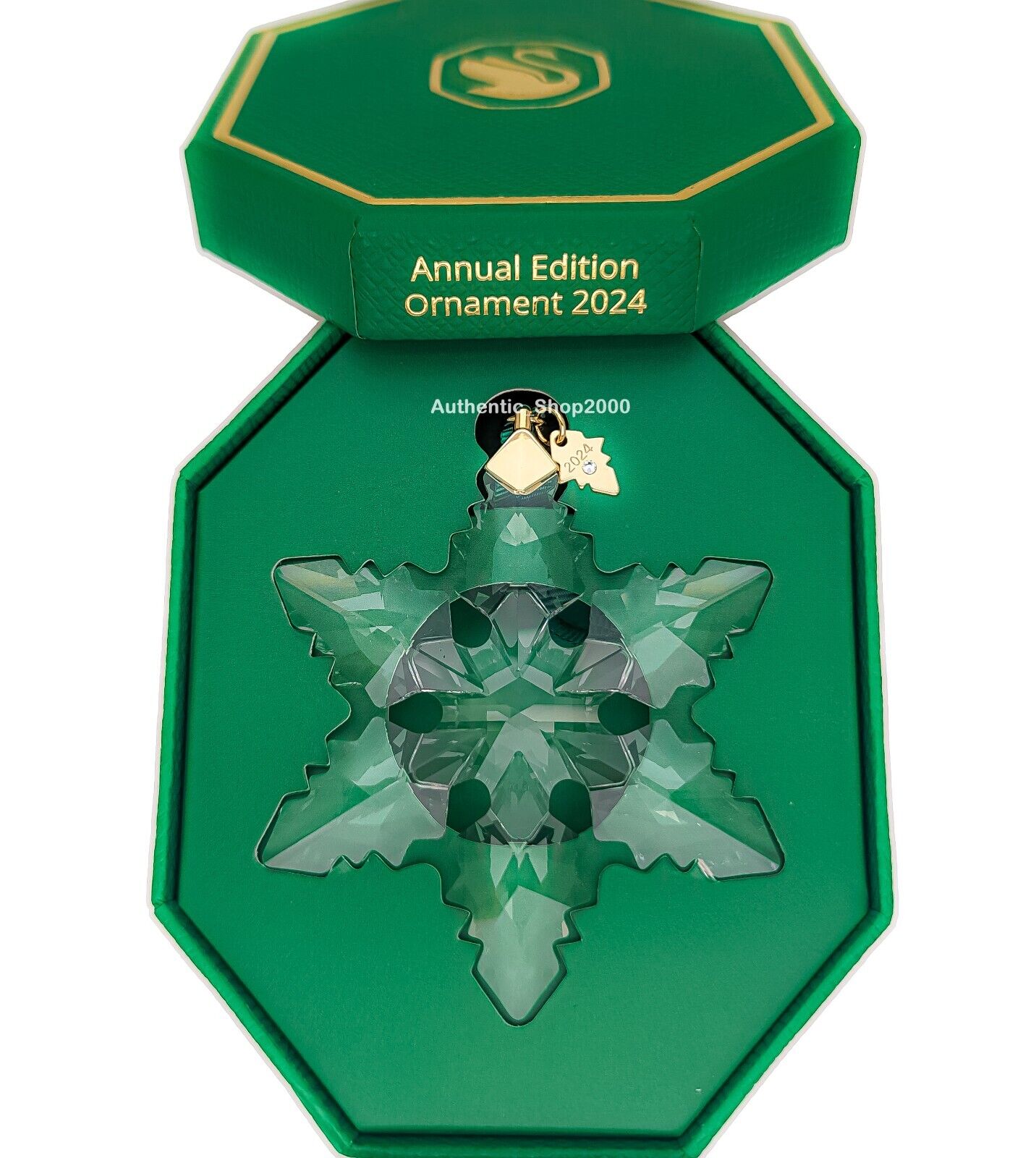 NEW 2024 Swarovski White Crystal Annual Ornament Limited Edition 5661079