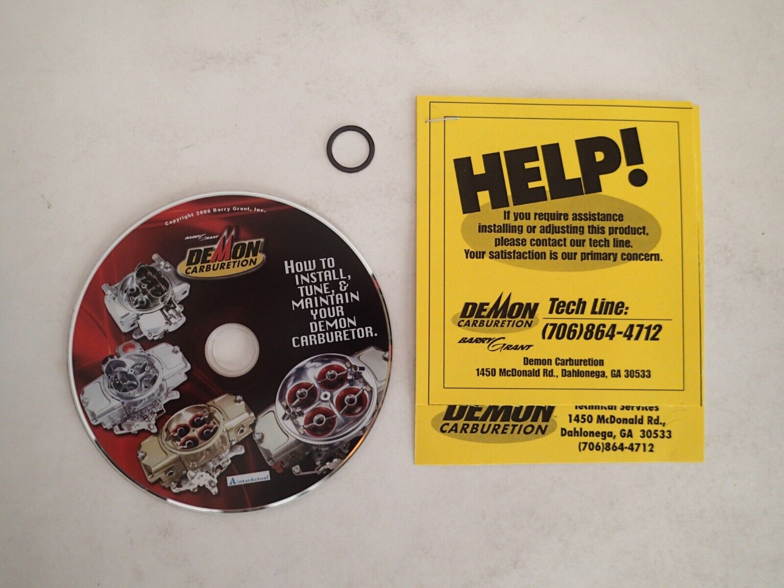 DEMON CARBURETION 2006 DVD, Barry Grant, Automobile Car Engine Parts Collectible
