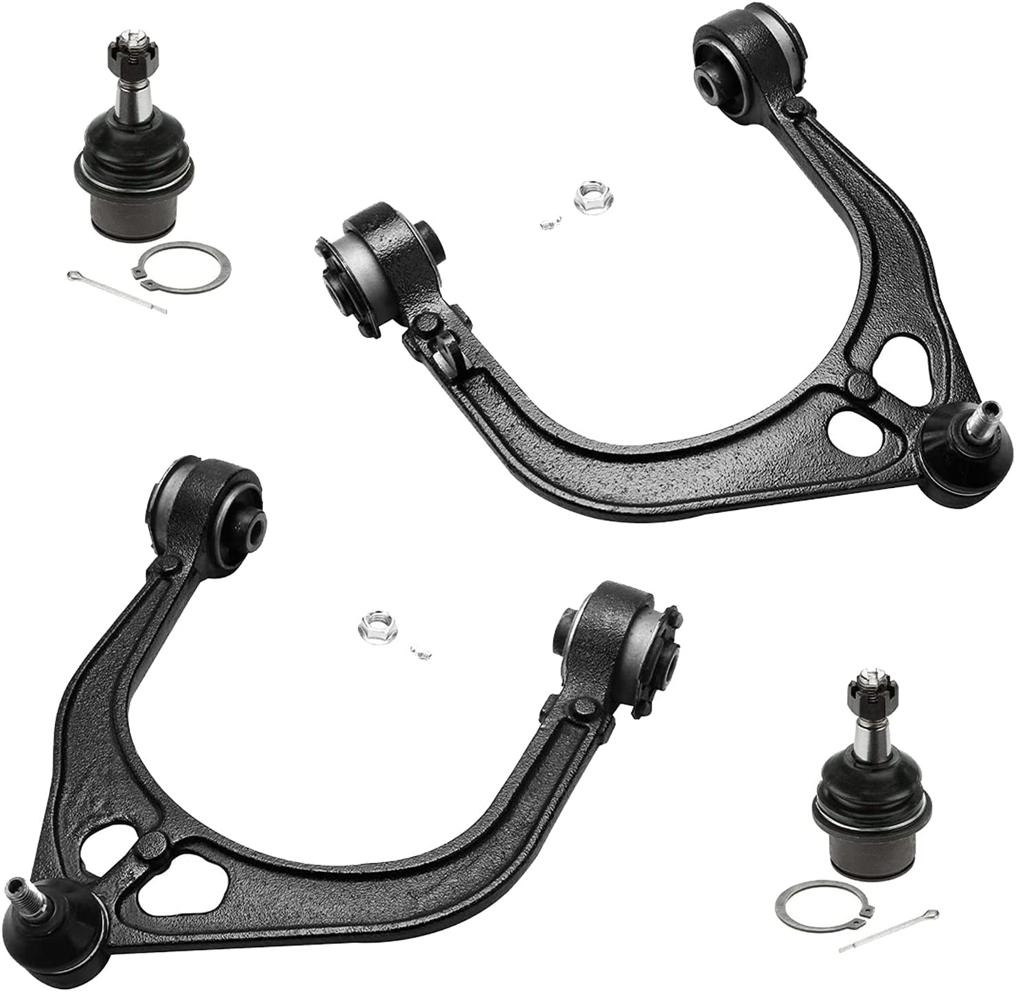 - RWD Front Upper Control Arms + Lower Ball Joints for 300 Dodge Magnum Charger 