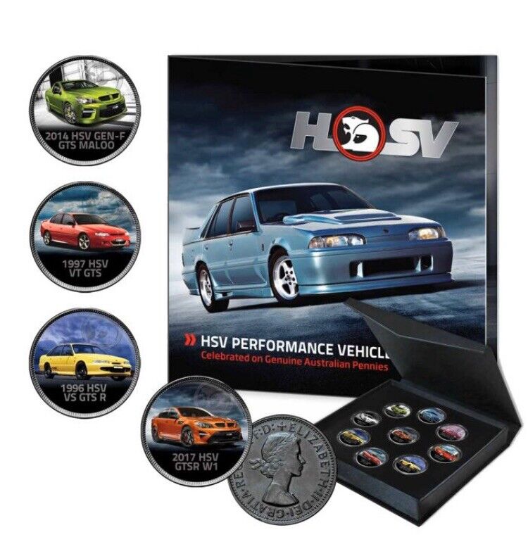 Holden Coin Set-5000 Made-Only 1 On Ebay-Limited Edition Set-HSV-Free Delivery 